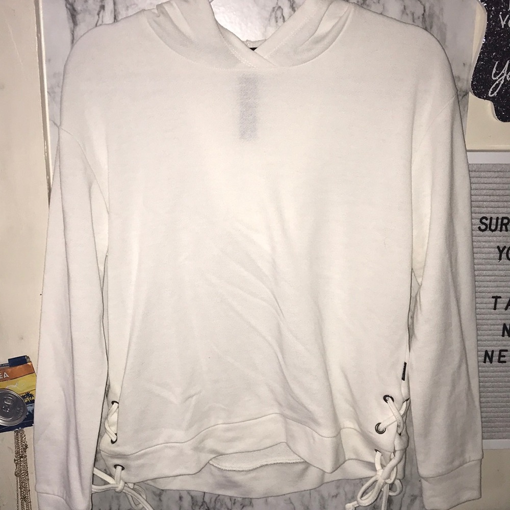 RBX lace up hoodie